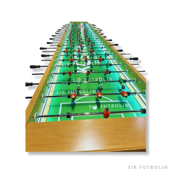 Alquiler de futbolín gigante con luces LED para eventos de team building eventos corporativos